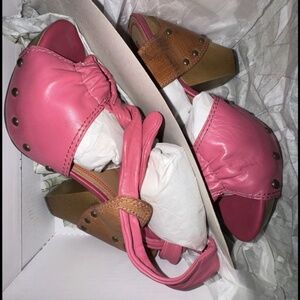 BRAND NEW IN BOX Lace Up Leather 6.5 US Women’s Shoes / Heels / Sandals
